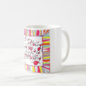 Humor zegt dat het erg irritant is als... koffiemok (Voorkant rechts)