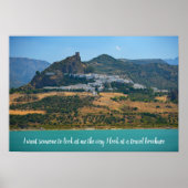 Humoreuze reisprijzen - Poster Spanje (Voorkant)