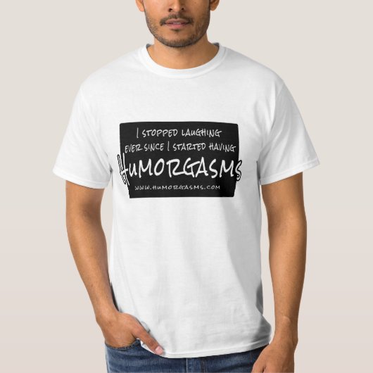 Humorgasme Basic T-shirt (Voorkant)