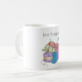 Humorige Brei Gebeurt Koffiemok (Voorkant links)