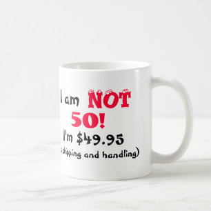 Humorische 50e verjaardag Mok