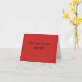 Humorische 65e verjaardag kaart (Gele Bloem)