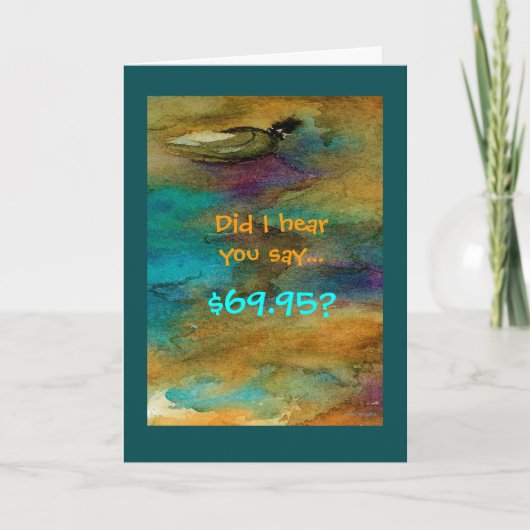 Humorische 70e verjaardag kaart (Voorkant)