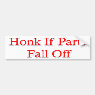 Humorische Bumpersticker