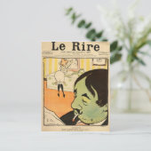 Humorische cartoon briefkaart (Staand voorkant)