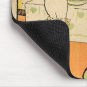 Humorische cartoon muismat (Hoek)