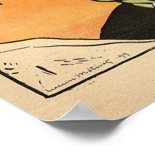 Humorische cartoon poster (Hoek)