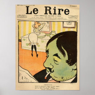 Humorische cartoon poster