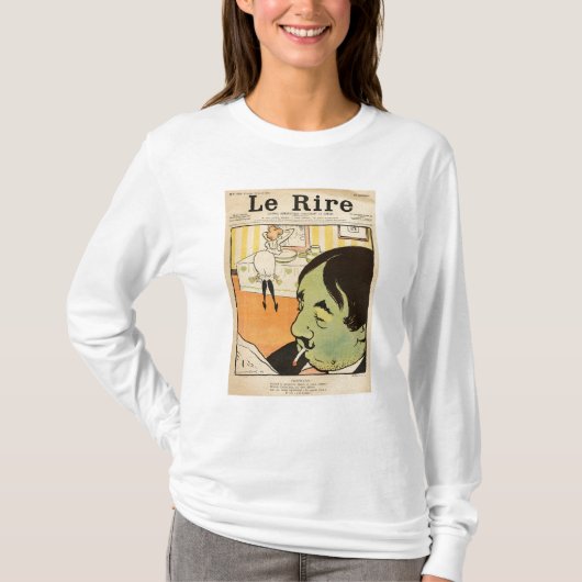 Humorische cartoon t-shirt (Voorkant)