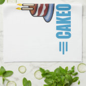 Humorische coloog Baker Theedoek (Gevouwen)