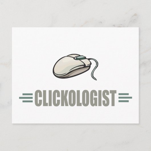 Humorische computer briefkaart (Voorkant)