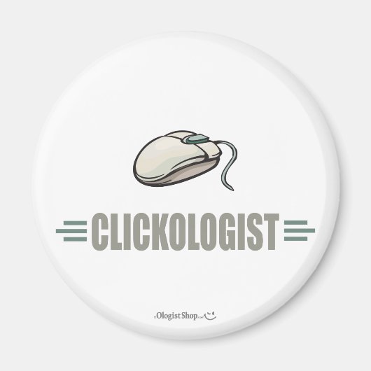 Humorische computer magneet (Voorkant)