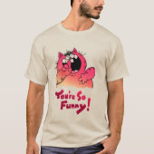 Humorische kattekat | Humor van katten T-shirt (Voorkant)