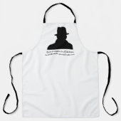 Humorische klassieke bioscoopkeuken schort (Voorkant)