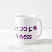 Humorische Mok voor medische koffie (Voorkant rechts)