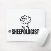 Humorische schapen muismat (Met muis)
