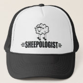 Humorische schapen trucker pet (Voorkant)
