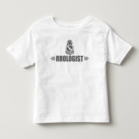 Humorische spoorweg kinder shirts (Voorkant)