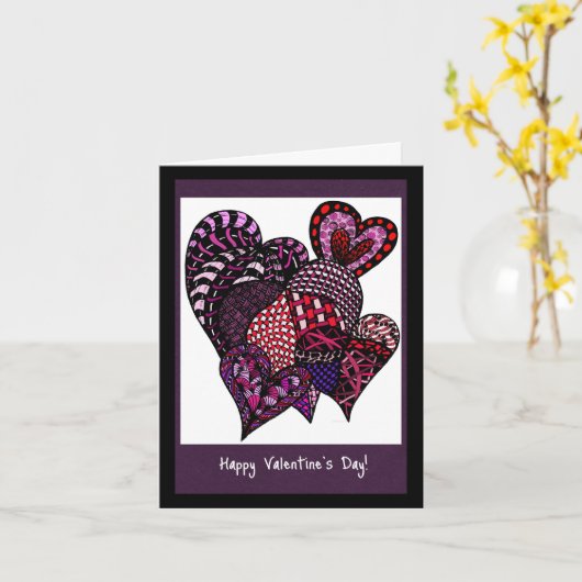 Humorische Valentijn voor chocolade en liefde Kaart (Gele Bloem)