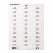 Humorische varkens etiket (Full Sheet)