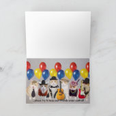 Humorische verjaardag kaart (Binnen)