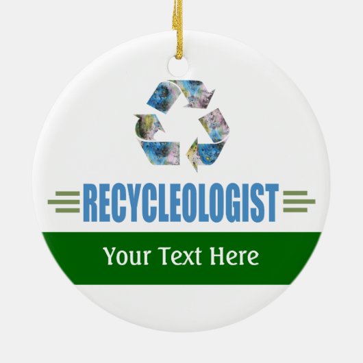 Humoriseren Keramisch Ornament (Achterkant)