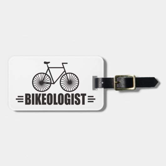 Humoriske Bike Bagagelabel (Voorkant horizontaal)