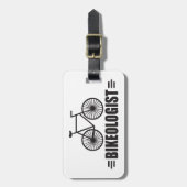 Humoriske Bike Bagagelabel (Voorkant verticaal)