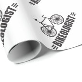 Humoriske Bike Cadeaupapier (Rol Hoek)