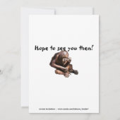 Humorisme Funny Animal Casual Kaart (Achterkant)