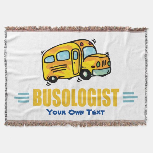 Humorisme Yellow School Bus Driver Funny Deken (Voorkant)