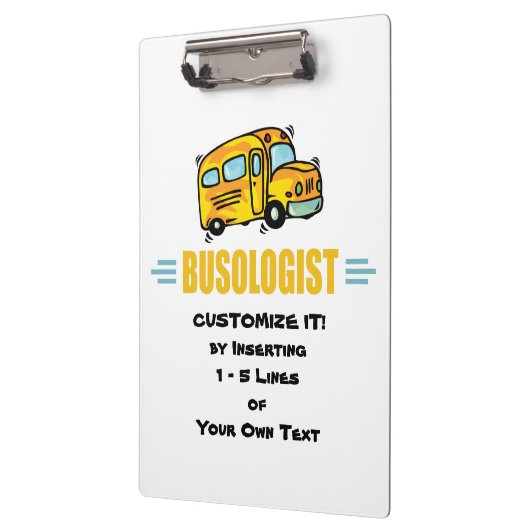 Humorisme Yellow School Bus Driver Funny Klembord (Links)