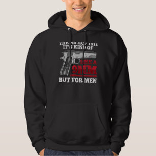 Humoristisch 45 kaliber 1911 Pistol Marksman Pisto Hoodie