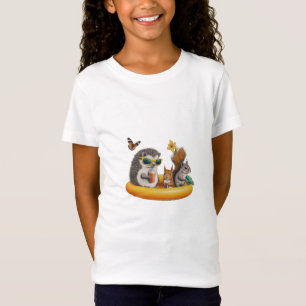 Humoristisch afbeelding van een groep dieren t-shirt