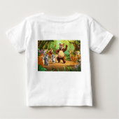 Humoristisch Animal Party dubbelzijdig T-shirt (Achterkant)