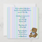 Humoristisch Baby shower Kaart (Achterkant)