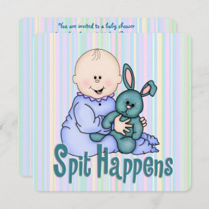 Humoristisch Baby shower Kaart