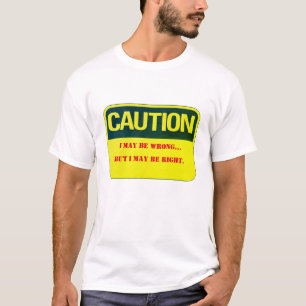 Humoristisch Beschouw me open-minded T-shirt