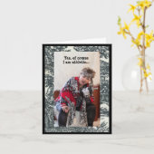 Humoristisch bewijs Ik ben atletisch Kaart (Gele Bloem)