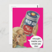 humoristisch briefkaart (Voorkant / Achterkant)