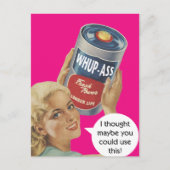  humoristisch briefkaart (Voorkant)