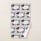 Humoristisch Chinees Varkensjaar Kies Kleur 5 Bad Bad Handdoek (Handdoek)