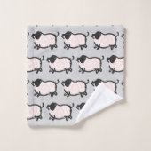 Humoristisch Chinees Varkensjaar Kies Kleur 5 Bad Bad Handdoek (Wasdoekje)