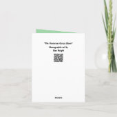 Humoristisch Circus Clown kunstwerk Bedankkaart (Achterkant)