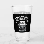 Humoristisch citaat van de schrijver glas (Voorkant)