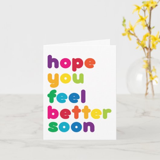 HUMORISTISCH EN WEER NORMAAL KAART (Gele Bloem)