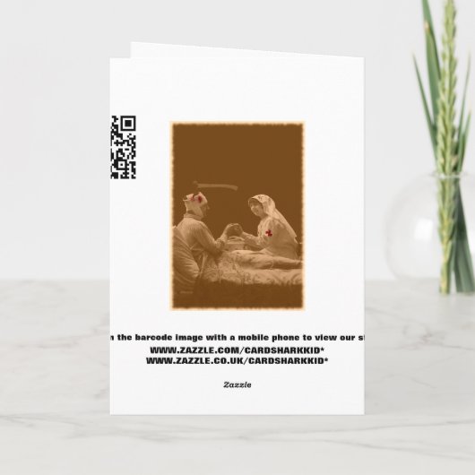 Humoristisch gaat het goed kaart (Achterkant)