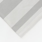 Humoristisch Gevist Fish Silhouette Tekstontwerp Fleece Deken (Hoek)