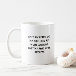 Humoristisch Gezegde Funny Coffee Mugs voor colleg Koffiemok