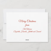 Humoristisch | grappige chihuahua | uniek & ongewo feestdagenkaart (Achterkant)